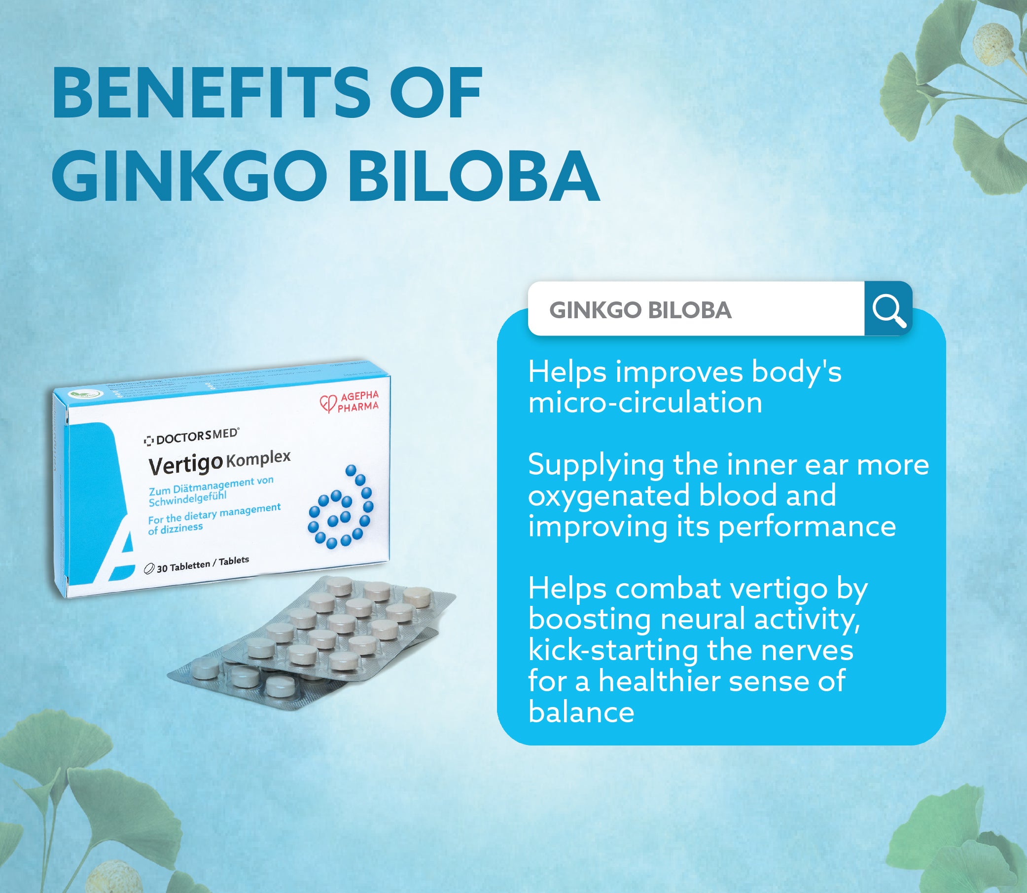 The benefits of Ginkgo Biloba for nausea symptoms 